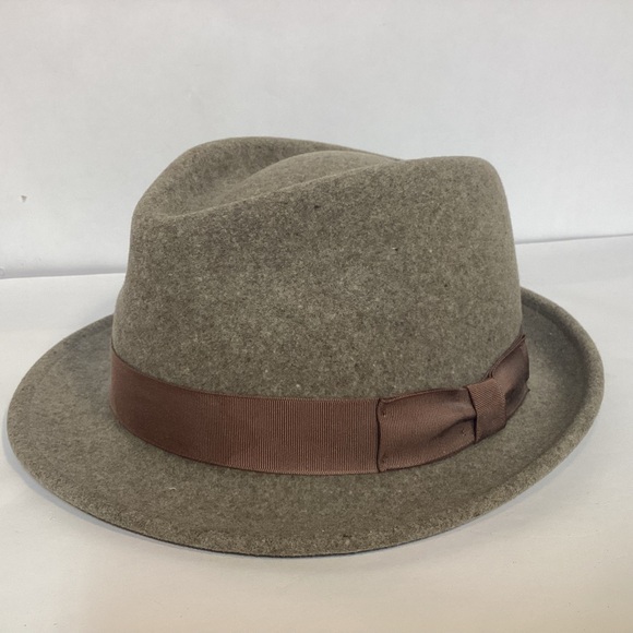 Bailey Of Hollywood WYNN Vintage Men’s Wool Fedora size medium made in USA - Picture 1 of 13